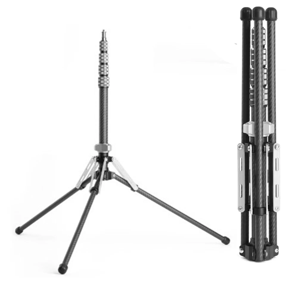 Marsace MF-01 Carbon Fiber Portable Outdoor Travel Led Light Stand camera Tripod - Image 4 of 4