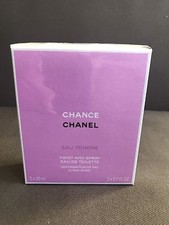 CHANEL CHANCE EAU TENDRE (3 small bottles of 0.7 FL OZ) for women EDT