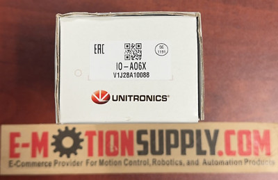 Unitronics-6 ISOLATED ANALOG OUTPUT，IO-A06X