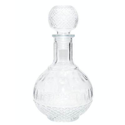 Karaffe Glasflasche Weinkaraffe Dekantierer Liköre , Cognac , Whisky 990ml  MD3