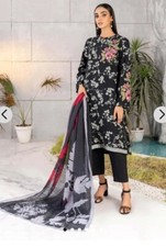 Pakistanischer Designer Limelight Original Anzug unbestickt