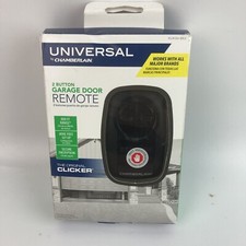 Chamberlain Group KLIK3U-BK2 Clicker Universal 2-Button Garage Door Opener
