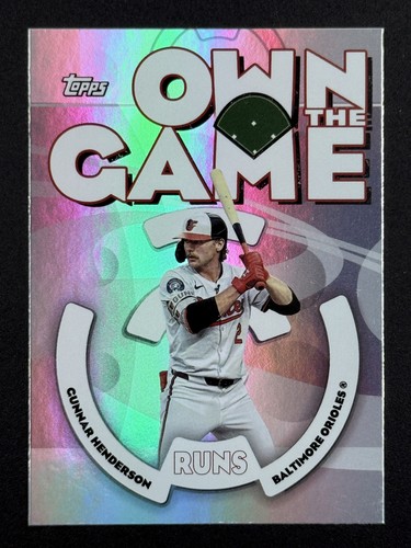 GUNNAR HENDERSON 2024 Topps Archives Own The Game #06OTG-7 Baltimore Orioles - Picture 1 of 2