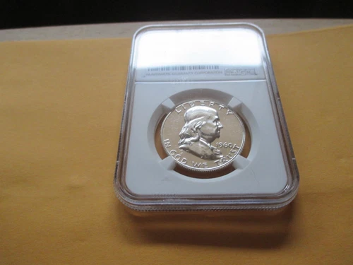 1960 FRANKLIN PROOF HALF DOLLAR NGC PF 67