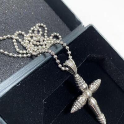 STANLEY GUESS ◑ PENDANT TRAVIS WALKER Stanley Guess Small Cross Pendant | eBay