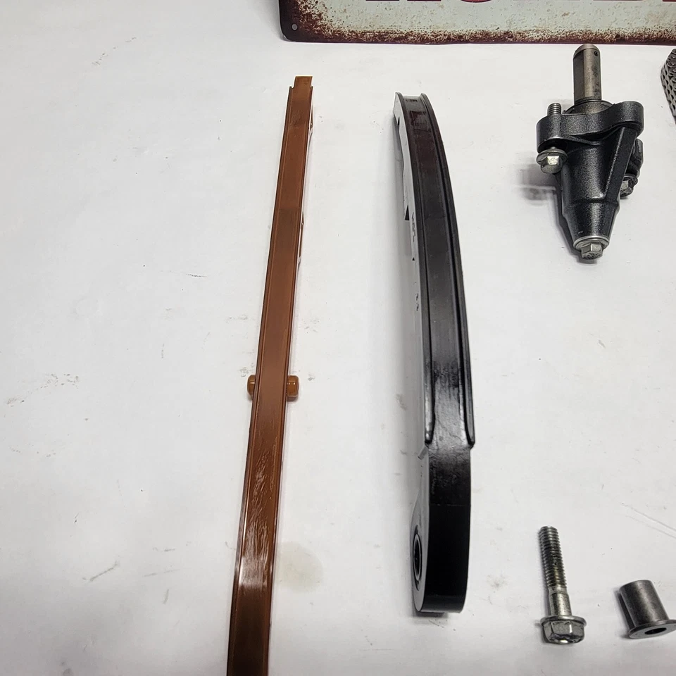 Honda CBR500R 2015 2013-2023 leva tensor de cadena ambas guías cadena de distribución Foto 4 de 4