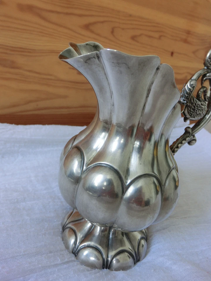 SUPERBE POT A LAIT ARGENT MASSIF POINCON ????? - Photo 3/4