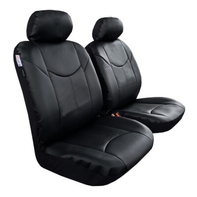 Leather Seat Covers For Mazda CX-5 2012-2024 Black Leatherette