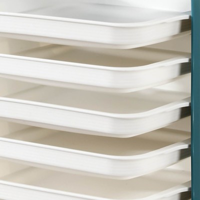 FA Side Dish Stacking Storage Multilayer Food Sorting Tray Kitchen Multi Functio