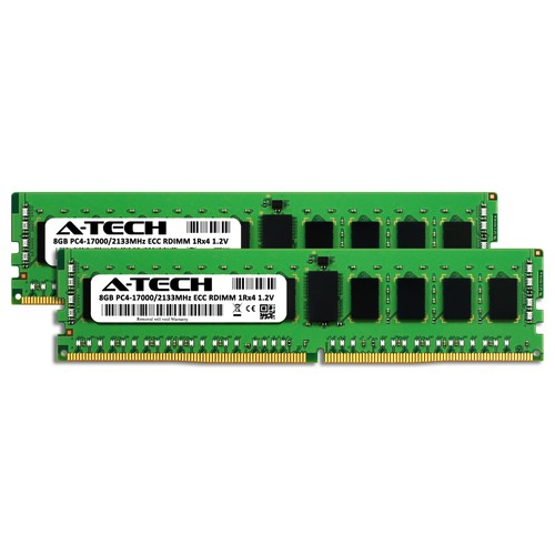 16GB 2x 8GB PC4-2133 RDIMM Lenovo ThinkServer RD550 RD550 E5-2600 v3 Memory RAM - Picture 2 of 2