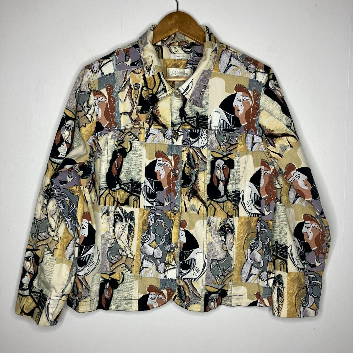 ジャケット・アウター ~00's Picasso design blouson Picasso design blouson jacket/ブルゾン 00's Picasso design