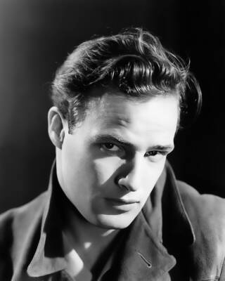 Marlon Brando c. 1948 Publicity Studio Photo Framing Print 8 x 10