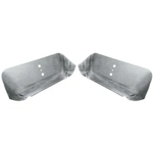 Classic Tube Dual Exhaust Floor Pan Reinforcement Plate Pair 1965 Mustang