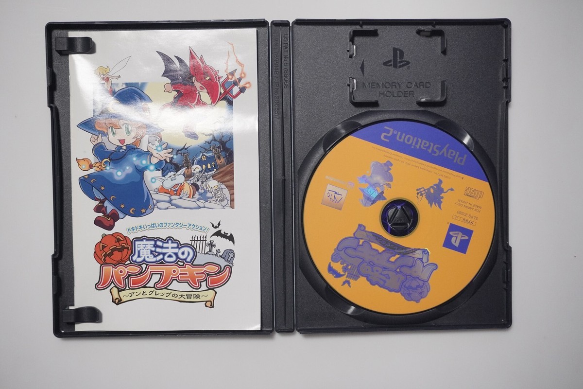Playstation 2 Castleween Mahou no Pumpkin Japan PS2 game US Seller