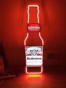 BUDWEISER-BOTTLE-NEON-SIGN-BUD-LIGHT-BUSCH-BEER-BAR-BIKINI-VINTAGE-LIGHT-13-034-X5-034