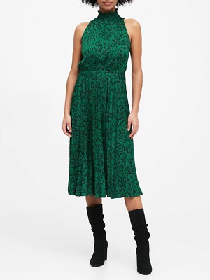 knee length dresses for ladies Satin One-Shoulder Midi Dress – Banana Republic main image 0