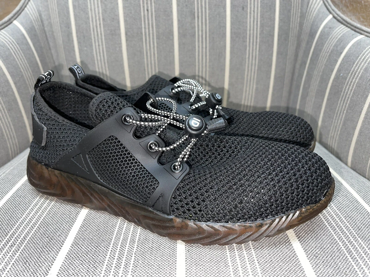 Indestructible Ryder 1.5 Black Shoes Mesh Light Sneaker Steel Toed New 2021