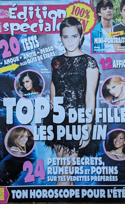 Magazine Full Fille Emma Watson T Swift Black Eyed Peas Miley Cyrus Simple Plan