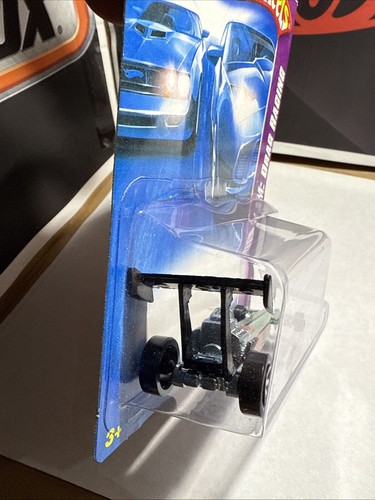 Hot Wheels 2008 Team Drag Racing DRAGSTER (silber) 159/196 mit 5SP unlackiertem Sockel - Bild 4 von 6