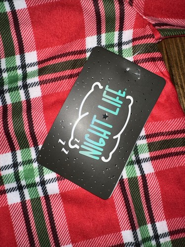 Nightlife Boys Small Christmas Pajamas 2-Pack - Green/White/Red/Yellow NWT - Picture 9 of 11