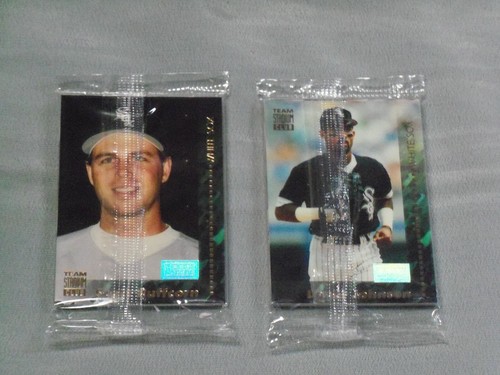 Chicago White Sox, 1994 Team Stadium Club/Finest Sets (4), Sealed, Clean - Picture 6 of 6