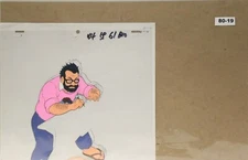 GhostBusters Original Production Drawing And Cel 80-19 Used Cond.