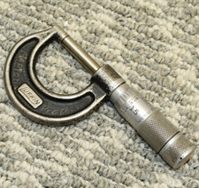 Vintage Lufkin Rule Co No 1911 Micrometer Caliper 0" to 1" Machinist Made in USA