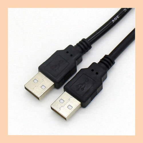 Fast USB 2.0 Data Extension Cable Type A Male to A Male M-M Connection Cord PC - Picture 1 of 8