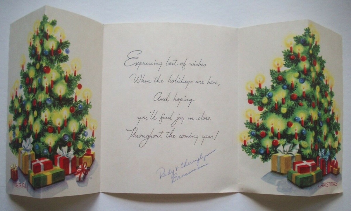 ✴︎希少 50s USA デッドストック　クリスマスカードセット　ヴィンテージ ✴︎希少 50s USA デッドストック クリスマスカードセット