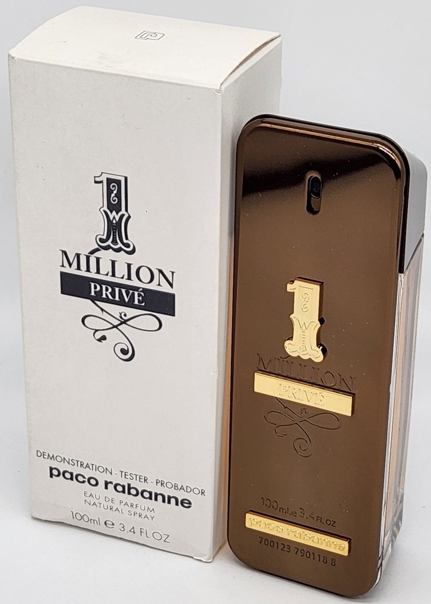 One Million Prive For Men By Paco Rabanne Eau de Parfum Spray 3.4