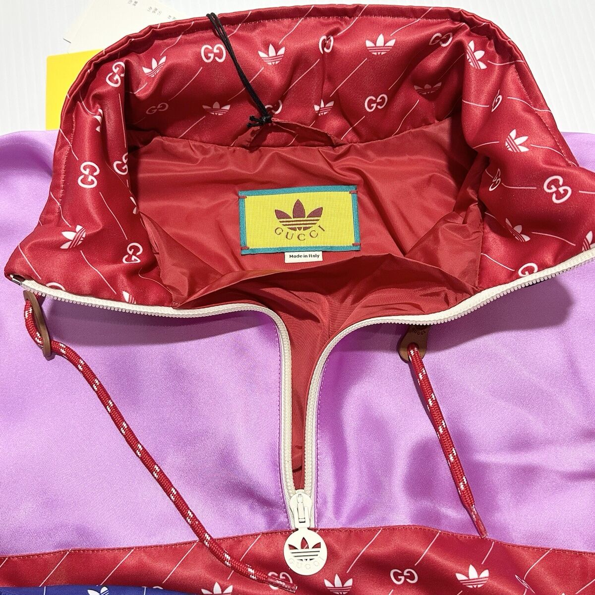 NWT Gucci x Adidas Collaboration Logo Acetate Oversize NWT Gucci x Adidas Collaboration Logo Acetate Oversize