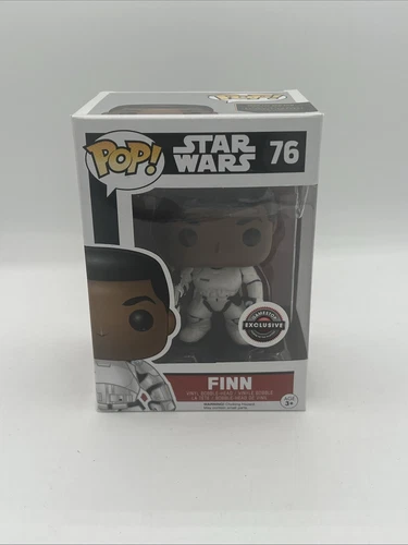 Funko Pop Star Wars Finn #76 Gamestop Exclusive New In Box