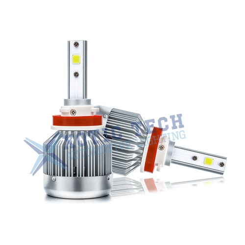 Ice Blue H11 H8 LED Headlight Conversion Kit Low Beam Bulbs Super Bright 6000LM - Picture 8 of 11