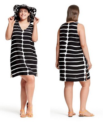 target plus size cover ups
