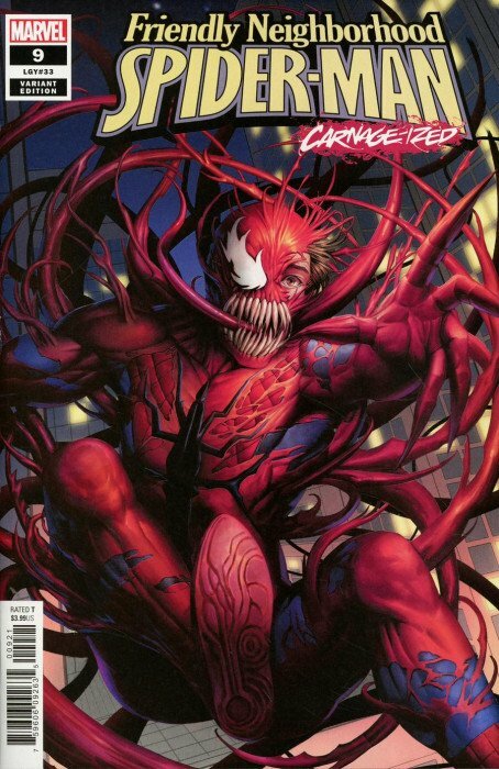 Friendly Neighborhood Spider-Man 9 Variant Woo Dae Shim Carnage