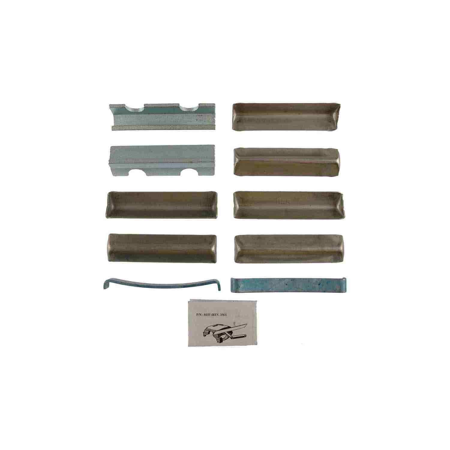 Disc+Brake+Caliper+Abutment+Service+Kit+Pronto+H8204 for sale online eBay