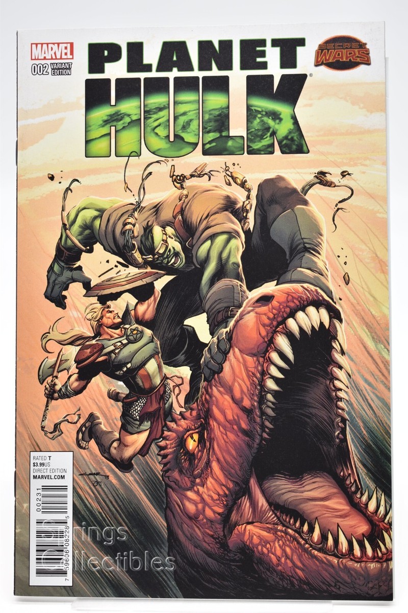 Planet Hulk #2 Incentive Yildiray Cinar Variant (Marvel Comics