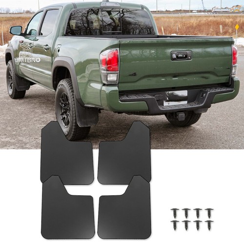 Auto Dynasty 4-Piece Mud Guard Kit For 2016-2018 Toyota Tacoma - Front & Rear Splash Guards