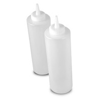 Set Of 2 -- 24 Oz. (ounce) Large Clear Squeeze Bottle, Condiment Squeeze Bottle, on sale Set Of 2 -- 24 Oz. (ounce) Large Clear Squeeze Bottle, Condiment Squeeze Bottle, on sale