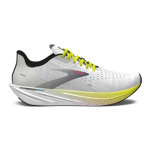 BROOKS HYPERION MAX WOMEN'S 196 White/Black/Nightlife - 120377 1B 196 - Foto 1 di 3