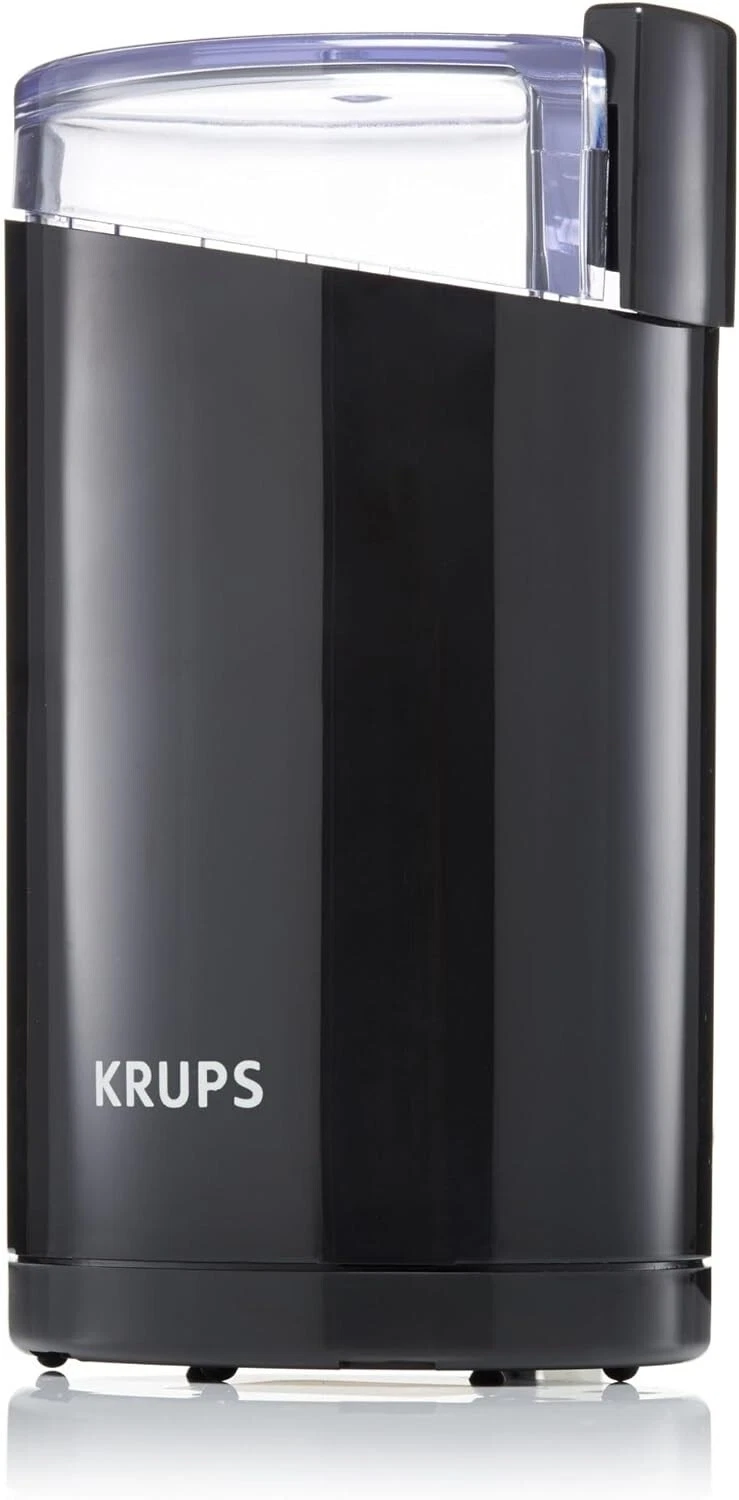 KRUPS Electric Coffee Mill & Spice Grinder - One-Touch Operation, Stainless-Stee