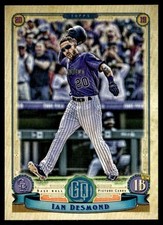 2019 Topps Gypsy Queen Ian Desmond Colorado Rockies #89