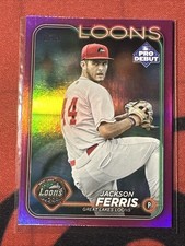 2024 Topps Pro Debut - Jackson Ferris #PD-109 Fuchsia Foil /199 (RC)