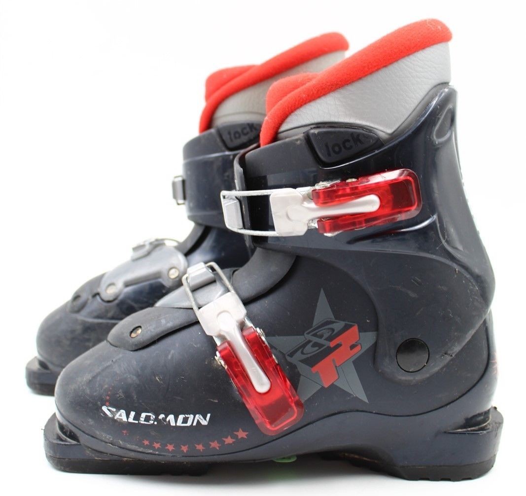 Scarponi da sci Salomon Performa T2 Youth taglia 2 Mondo 20 usati