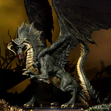 D D: Icons of The Realms Adult Black Dragon Miniature WizKids