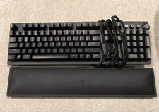 Razer Huntsman Elite Wired Gaming Keyboard Black Wrist Rest