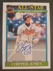 2026 Topps Series 1 Chipper Jones Red Foil (RAW)