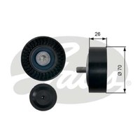 Gates Umlenk FüHrungsrolle Keilrippenriemen FüR BMW 7Er 745I Li 750I 735I T36483