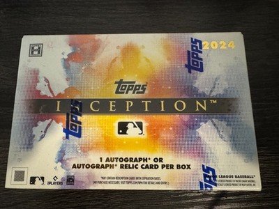 2024 Topps Inception Baseball (1) Factory Hobby Box for sale