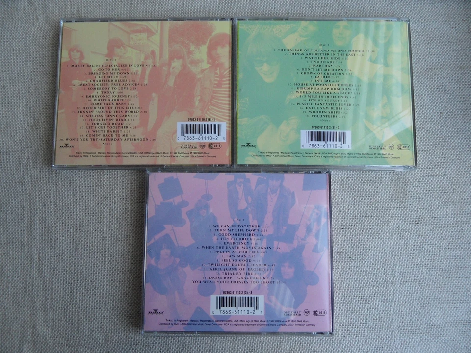 JEFFERSON AIRPLANE - LOVES YOU - 3 CD Longbox - Bild 3 von 4